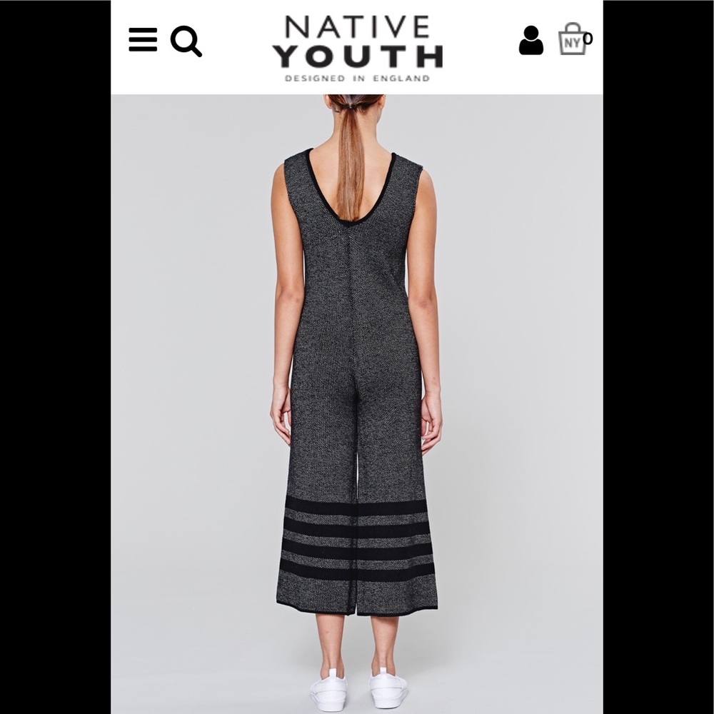 Native Youth Retrograde knit Jumpsuit - Picture 4 of 8